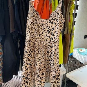 Leopard party dress